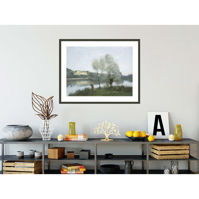 Ville-d'Avray par Jean-Baptiste-Camille Corot, H 33,06 po x l 41,5 po