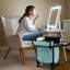 Organisateur de chariot à maquillage à roulettes Everly Quinn-321382690
