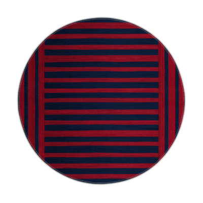 Tapis intérieur / extérieur bleu HorizontalStripes