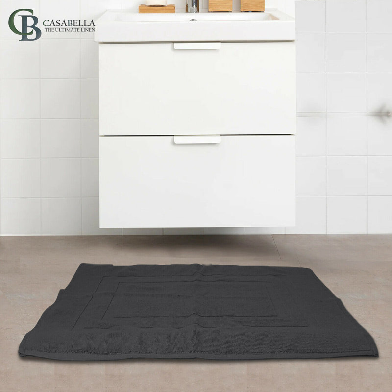 Bath Rug, Grey