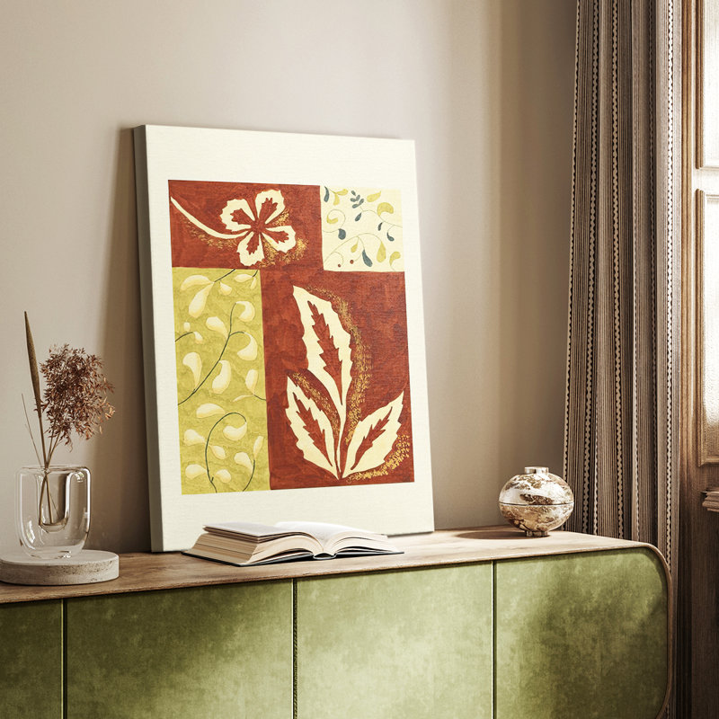 Festive Floral I - galerie sur mesure, H 12 po x l 8 po