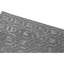 Cotton Geometric Area Rug in Gray