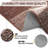 Anjolena Water Resistant Non-Skid Kitchen Mat-1368175382