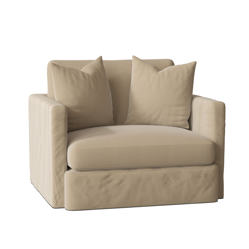 Hartig Armchair, Bayou Stone Canvas