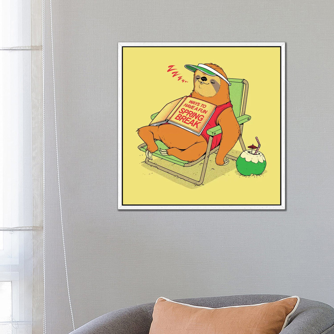 Ways To Have A Fun Spring Break von Tobias Fonseca - Gallery-Wrapped Canvas Giclée on Canvas