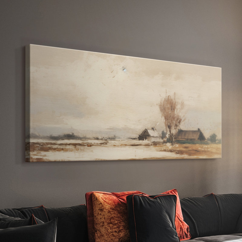 Landscape Series-CDXXIX- Gallery Wrapped Canvas -Ready to Hang, 16" H x 32" W