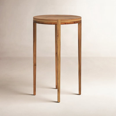 Blaise 14" Acacia End Table Set