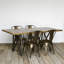 Table de salle à manger extensible en bois massif Monarch-18107918-18107920