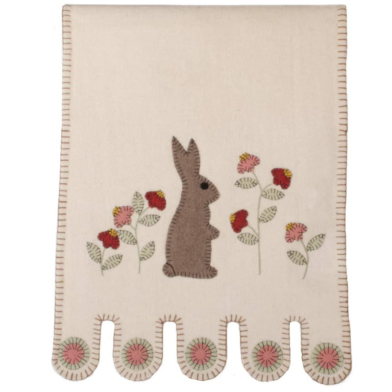 100% Cotton Easter Table Runner
