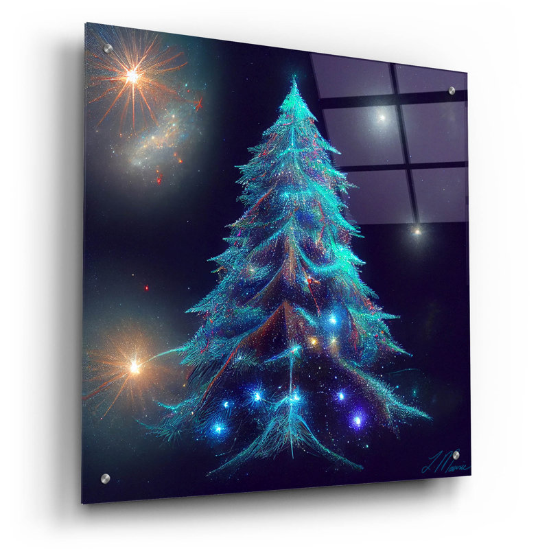 «Christmas Tree 6» par Tanya Mavric, H 24 po x l 24 po x P 0,2 po