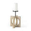 Bougeoir de table en bois-1882344577