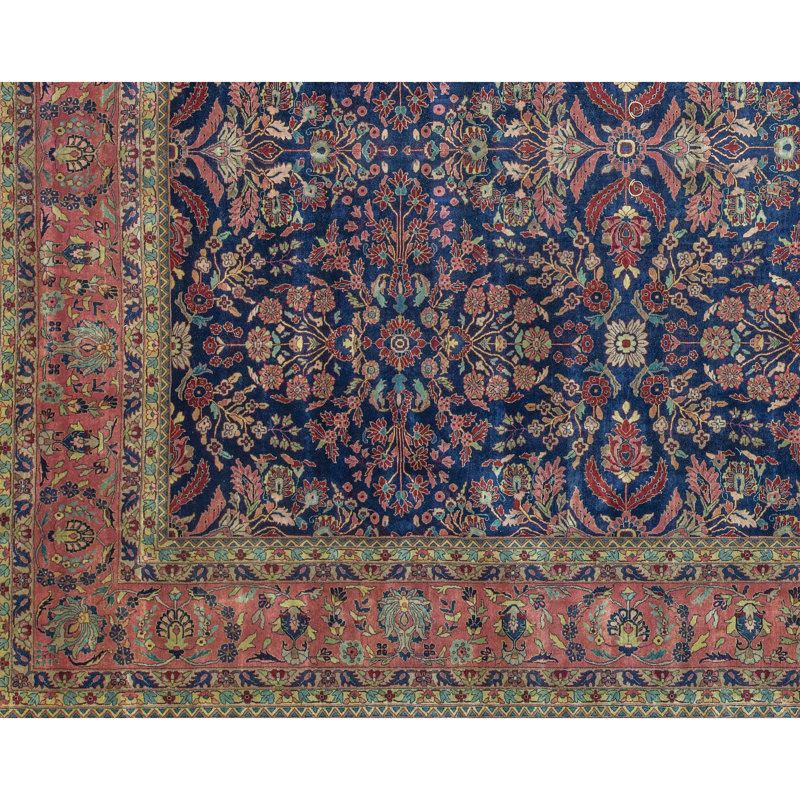 Mahajaran Wool Oriental Area Rug