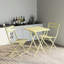 Ensemble bistro 3 pièces de table carrée pliable et chaises-861189387