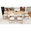 Ensemble de chaises de salle à manger en bois massif, chaise de salle à manger rembourrée en tissu de style campagnard moderne, chaises de cuisine, pieds en bois pour salle à manger, salon, chambre à coucher (chaises seulement)-1746900691-1746900652