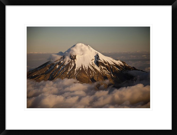 Global Gallery Mount Taranaki Showing Western Flanks Of Dormant Volcano ...