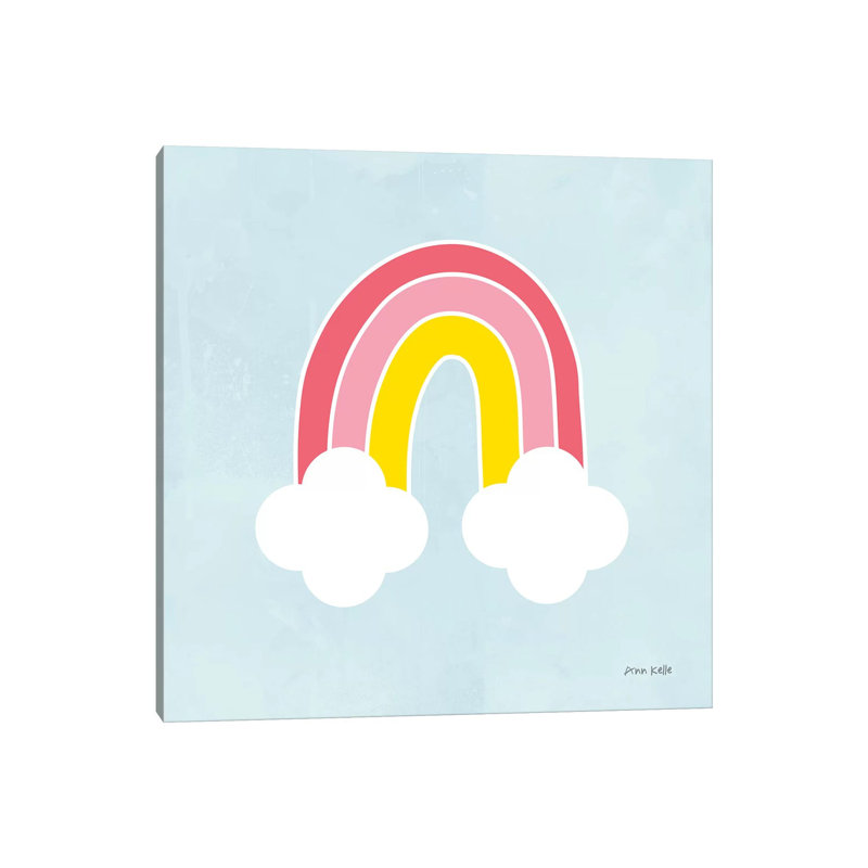 Her Rainbow by Ann Kelle - Wrapped Canvas Print, 93.98 cm H x 93.98 cm W x 3.175 cm D