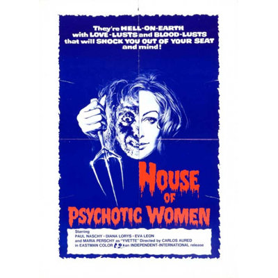 House Of Psychotic Women - Unframed Advertisements