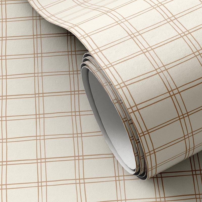 Hand Checks Wallpaper by Getty Images, Tan II