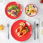 SELENE Porcelain China Dinnerware - Service for 6