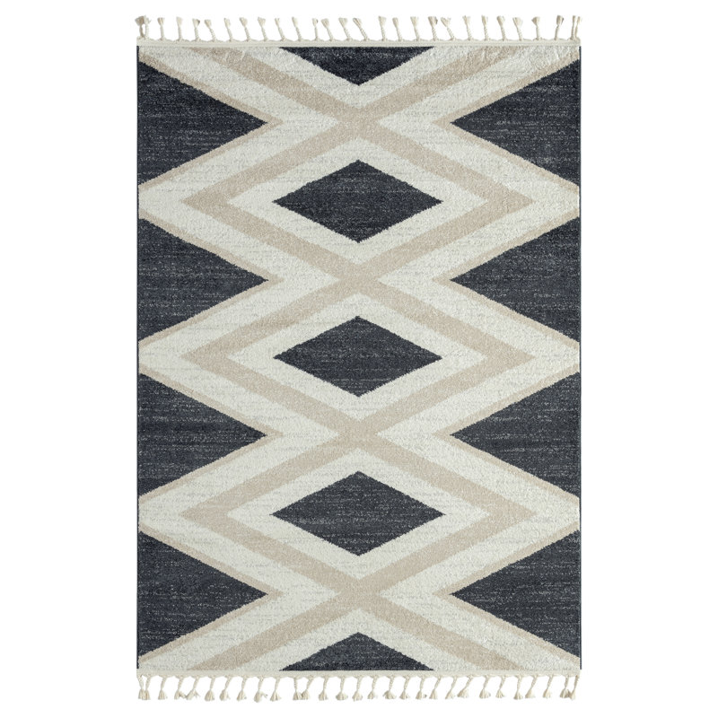 Galey Geometric Indoor Rug, Rectangle 5'3" x 7'6"