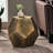 Classy Textured Side Table - Hexagonal & Aluminum Classiness Charming Lightweight
