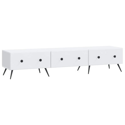Unfinished TV Stand for TVs up to 65" with Fireplace Included