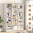 Wakil 74.02" H x 58.7" W 6-Tier Wood Bookcase-1506212948