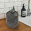 Organisateur de pot de rangement pour pot de salle de bain en marbre Natural Charcoal