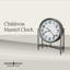 Très grande horloge de cheminée Childress