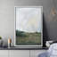 «Dark Green Pastel Landscape Abstract Minimalisme Contemporary Nordic Neutral», impression sur toile-97559171-97559172