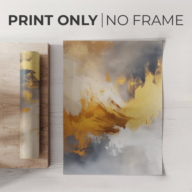 Série ABSTRACT CDXLI - Impression sur toile seulement - NON CADRE, 27" H x 18" W