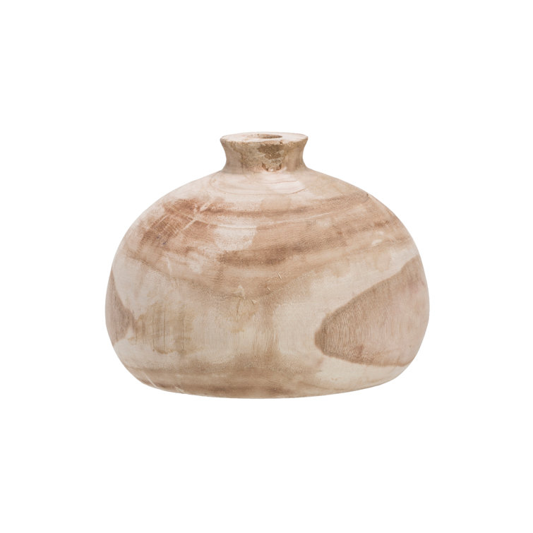 Rodiguez Solid Wood Table Vase