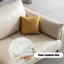 Causeuse-coussin standard en cuir véritable kaki-677459865