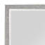 Miroir de commode rectangulaire en bois manufacturé d'Yvett