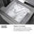 ZLINE Autograph Edition 18 in. 8.6 cu. ft. Hinge Column Freezer with Graphite Gray Interior and Matte Black Accents-111693752-122073601