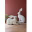  Ensemble de 2 figurines en métal Rustic Spring Lapins - ensemble de 2