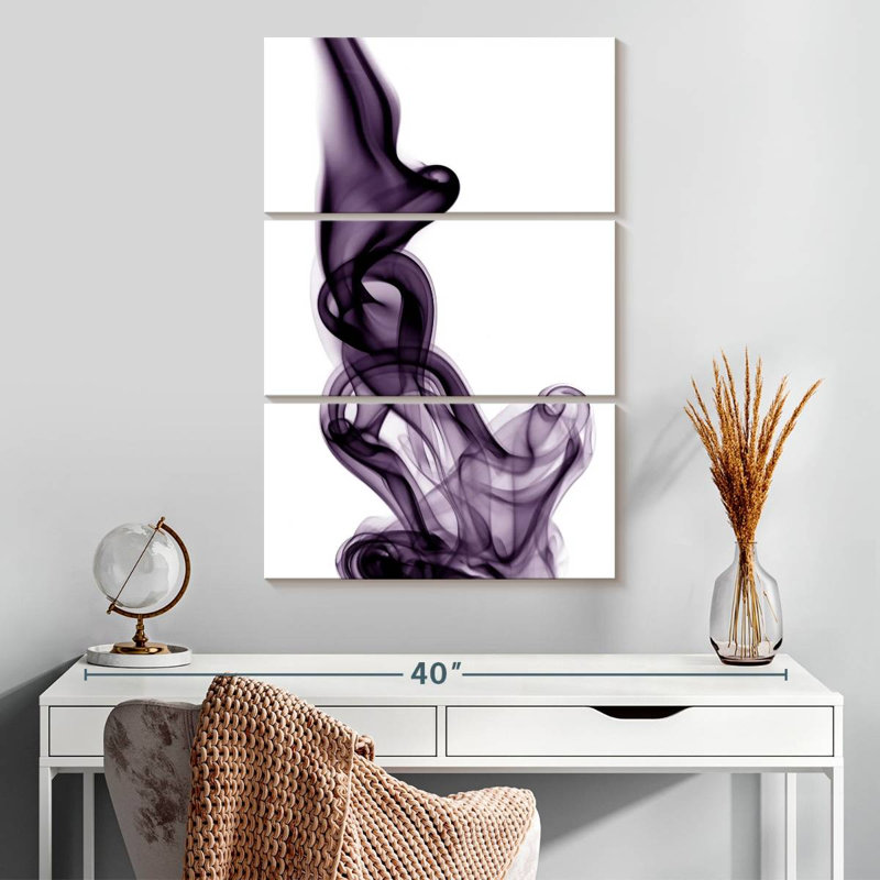 Avery Purple Smoke, 32" H x 20" W
