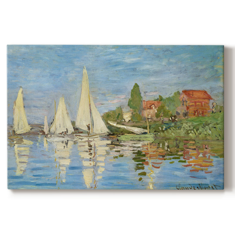 «Vintage Nautical Print», reproduction encadrée sur toile, H 33 po x l 49 po