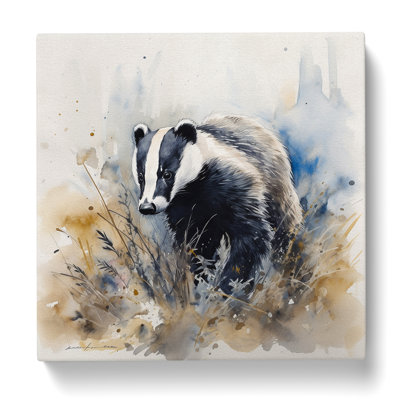 Badger Watercolour No.1 - Print