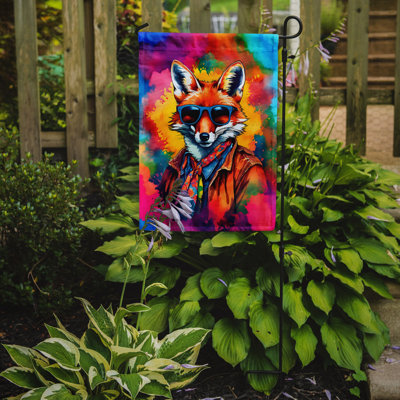 Drapeau de jardin hippie