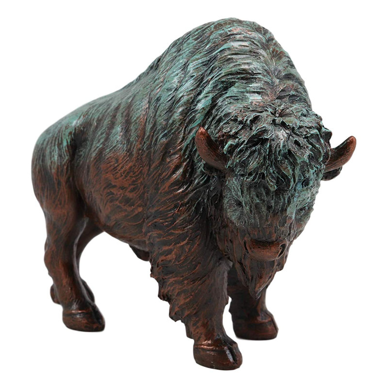 Applewhite Figurines & Sculptures, 6.5" H x 8.5" W x 4.25" D, Bronze