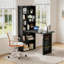 Bureau pliant avec prises, bureau d'écriture convertible pour petits espaces-60393290