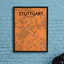 Stuttgart City Map - No Frame Print-1150189430