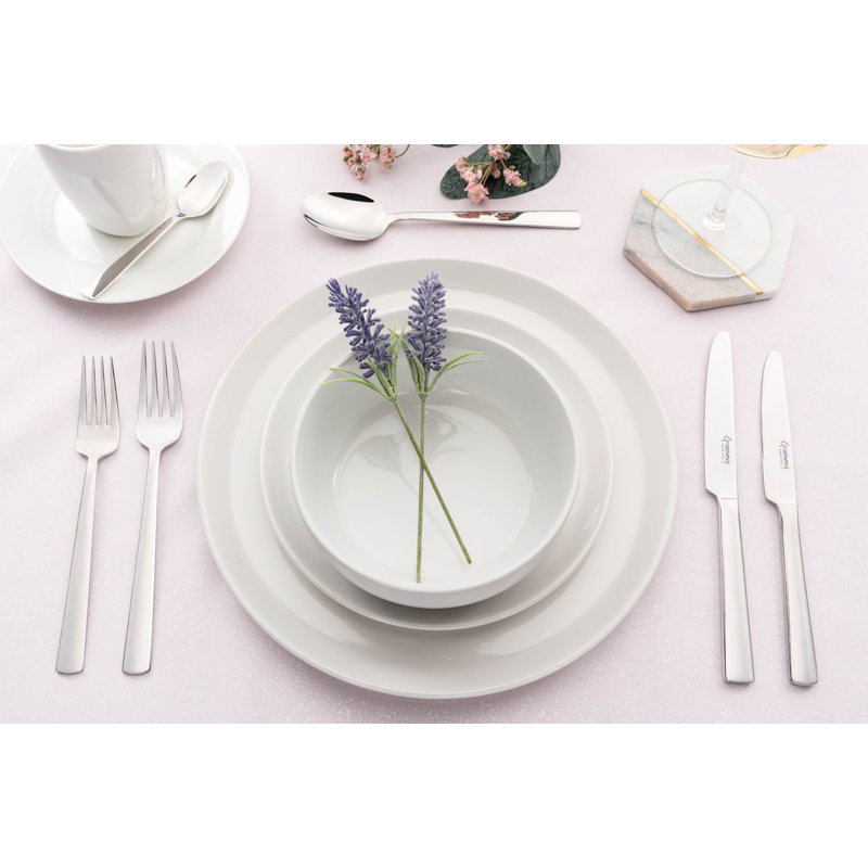 Grunwerg Cutlery Westminster Pattern, 16-piece Cutlery Set, 18/10 Stainless Steel, Service For 4