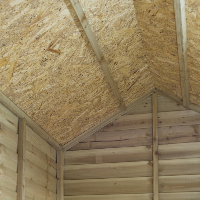 Rowlinson Overlap Shed 6x4