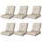 Adwin Outdoor 4" Deep Seat Cushion Set With Olefin Fabric-1419783327-1419783296