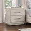 Table de chevet, gris clair