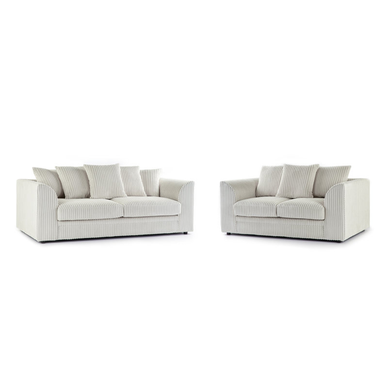 2 Piece Standard Living Room Set, Chocolate