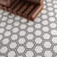 Ava 8" Hex Matte Porcelain Tile-2000059155