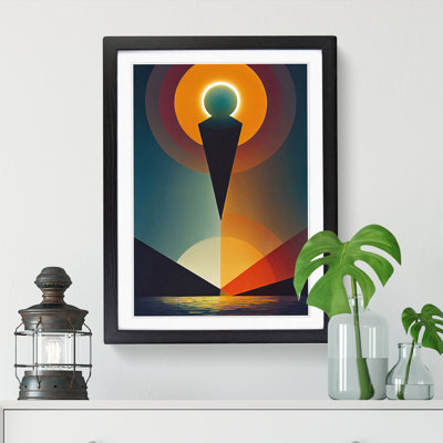 Sun Expressionism - Single Picture Frame Print